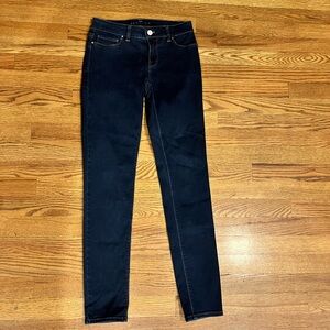 White House Black Market Dark Indigo Skinny Jeans